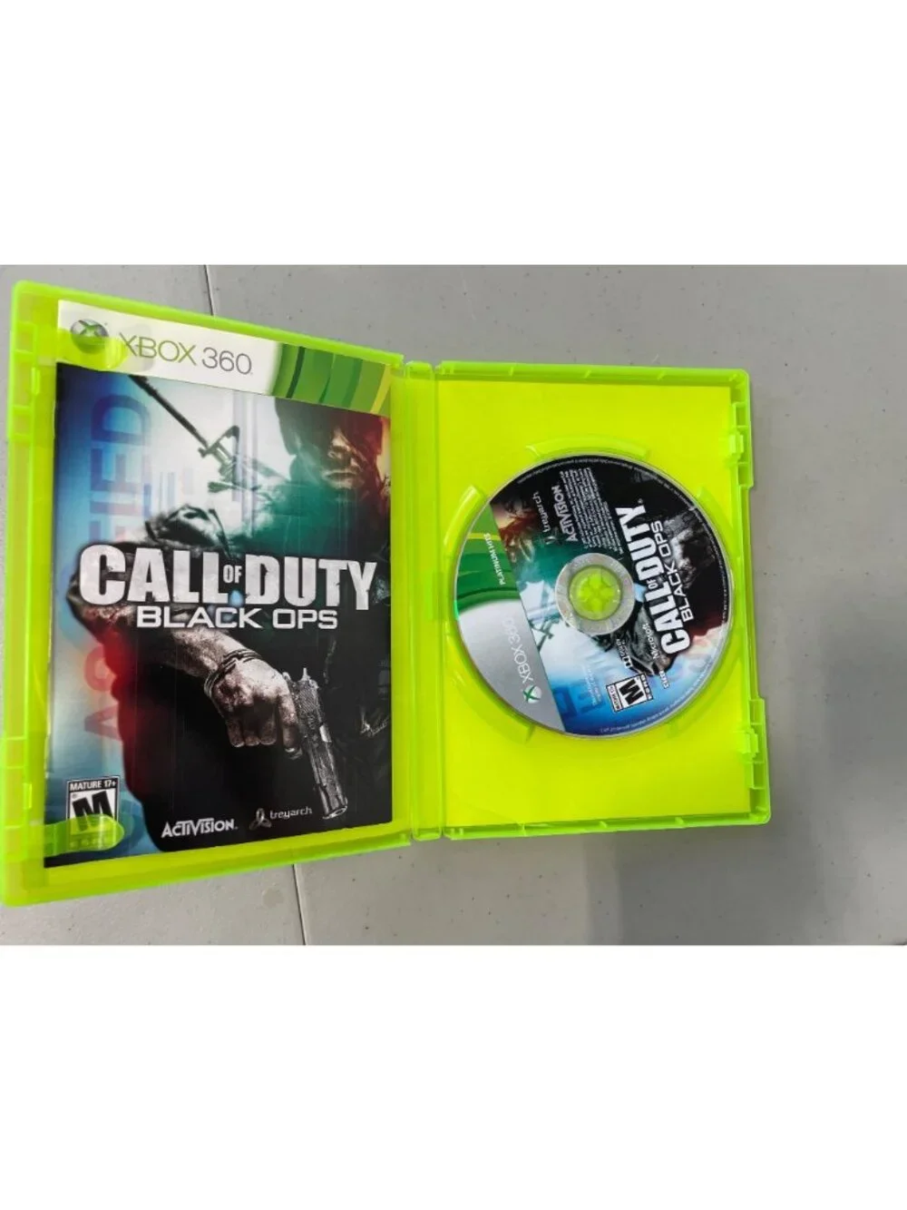 Xbox 360 Call Of Duty Black Ops NTSC 4MB Save Dolby Digital Complete With Manual